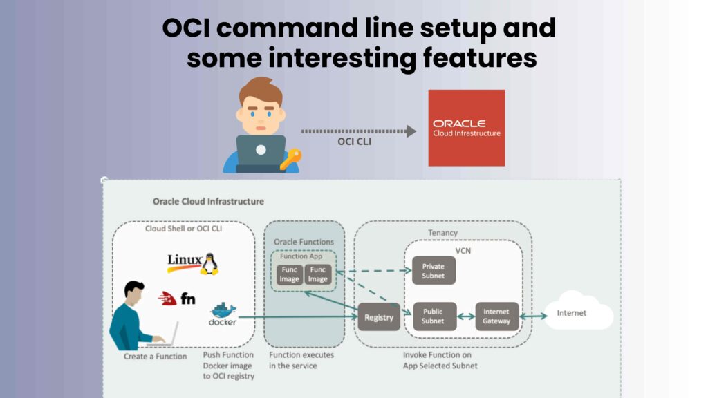 OCI command line setup and some interesting features